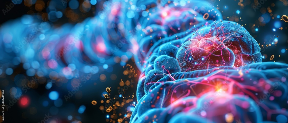 Neural Development Brain Human anatomy, 3D render, neurology, philosophy, and medicine of the ...