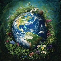 Poster - earth day banner 