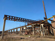 ruins of an old machine-building plant
