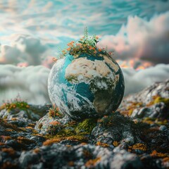 Poster - earth day concept 