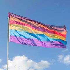 Poster - inclusive pride flag 