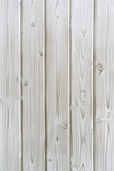 Poster - Detailed view of a white wooden wall, suitable for backgrounds or textures