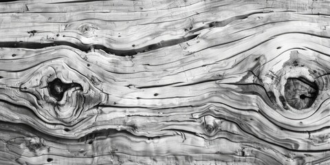 Poster - Detailed view of a piece of wood, suitable for backgrounds