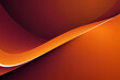 Fluid abstract background with colorful gradient. Abstract orange wave illustration of modern movement.
