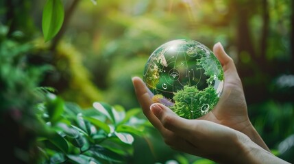 Poster - The concept of environmental technology. The Sustainable Development Goals (SDGs).