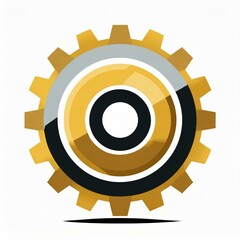 gear icon vector illustration