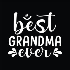 Sticker - Best grandma ever,  grandma, Best grandma, mom, svg, tshirts, funny mom