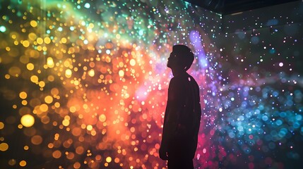 Poster - Molecular Symphony: A Vibrant Audiovisual Experience of Light and Sound Patterns in a Science Laboratory