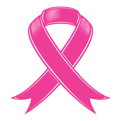 pink ribbon an international symbol of breast cancer awareness