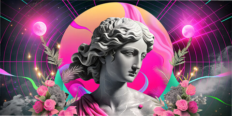 Fototapete - abstraction, wallpaper
,3D, characters, graphics, goddess, Aphrodite, Venus, mythology, Olympus, gods, deity, beauty, perfection, femininity, attractiveness, charm, love, sensuality, desire, pleasure,
