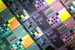 © Pixel Stories/Stocksy - Silicon wafer semiconductor macro. Technology background.