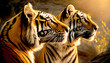 Dusk Stalker: Tiger Hunting Prey