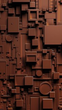 geometric shapes background.