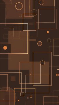 geometric shapes background.