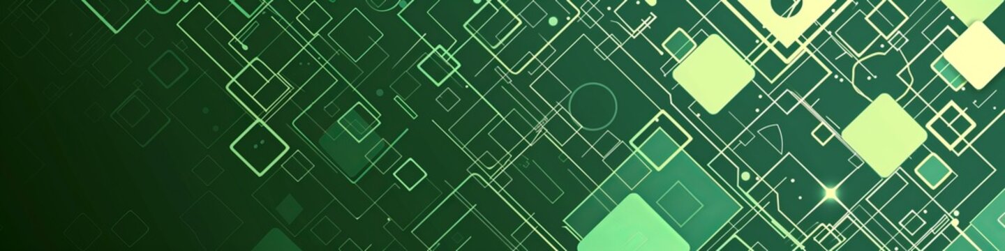 geometric shapes background.