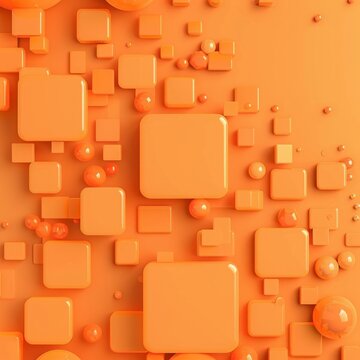 geometric shapes background.