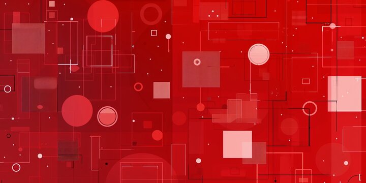 geometric shapes background.