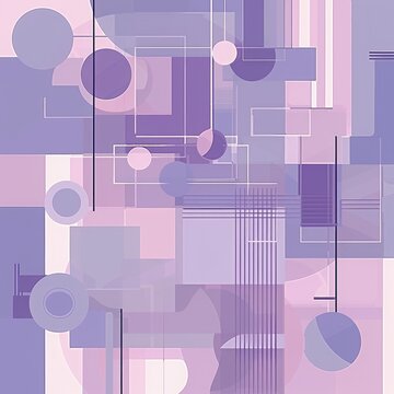 geometric shapes background.