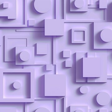 geometric shapes background.