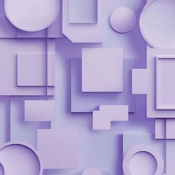 geometric shapes background.