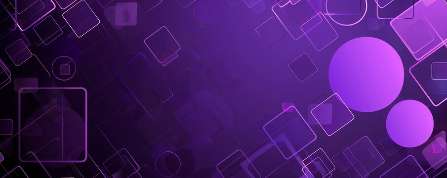 geometric shapes background.