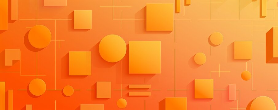 geometric shapes background.