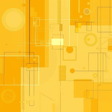 geometric shapes background.