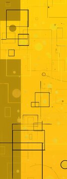 geometric shapes background.