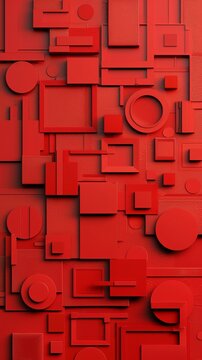geometric shapes background.