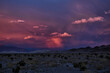 After sunset near Dumont Dunes off Route 127 in the Mojave Desert.