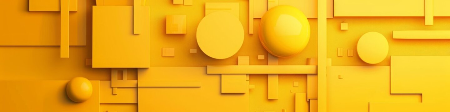 geometric shapes background.
