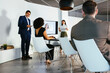 © BONNINSTUDIO/Stocksy - Financial managers having a meeting in conference room