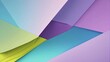 Modern minimalist background with dynamic diagonal lines and abstract shapes, offering a spectrum of lavender, chartreuse, and sky blue colors.