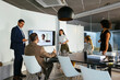 © BONNINSTUDIO/Stocksy - Financial managers having a meeting in conference room