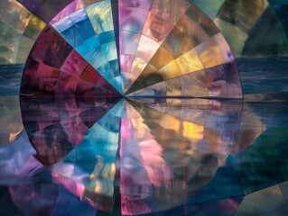 Poster - Fragmented Reflections: Capturing Reality's Illusive Beauty in Digital Abyss