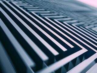 Poster - Precision Geometric Arrangement of Angular Slices Captured in Image