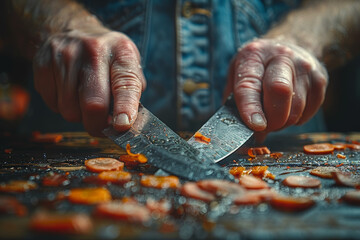 Poster - A person reluctantly cutting back on leisure activities and entertainment to save money and pay off debts. Concept of financial austerity and lifestyle adjustments. Generative Ai.
