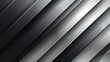 Sleek and Modern: Abstract Black and Silver Gradient with Metal Texture and Diagonal Lines