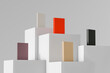 © Marcos Osorio/Stocksy - Modern Book Display on White Shelves