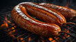 Delicious grilled sausages 8