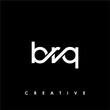 BRQ Letter Initial Logo Design Template Vector Illustration