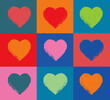 © The Laundry Room/Stocksy - Love hearts pattern