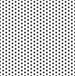 Technologically seamless pattern with black pentagons. Geometric background.