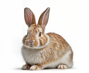 Poster - European Rabbit Gazing at Camera