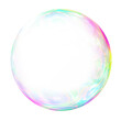 © Rawpixel.com - Holographic bubble shape png sticker, 3D rendering graphic, transparent background