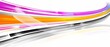 lines in shades of orange, pink, and purple against a white backdrop..A white background with white lines: a clean, unad