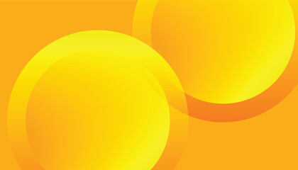 Aufkleber - Abstract Yellow background, Dynamic shapes composition, Modern and Creative Trend design, yellow wavy background, Vector illustration