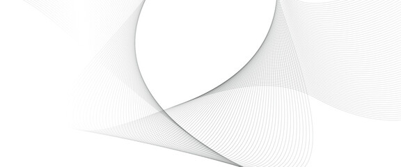 Poster - Vector abstract wave Transparent background, flowing wave line, abstract wave line for banner, template, wallpaper background with wave design.