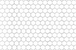 Black hexagonal patterned background design element
