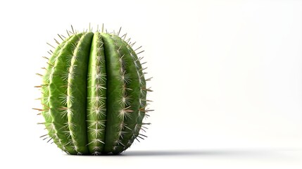 Wall Mural - Fresh prickly png isolated on transparent background, cactus isolated on transparent background cutout, Ai generated 